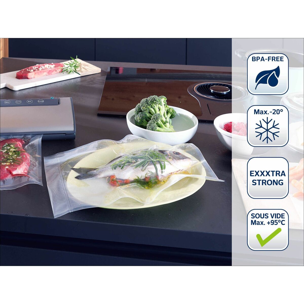 Image secondaire de Sacs sous vide Leifheit