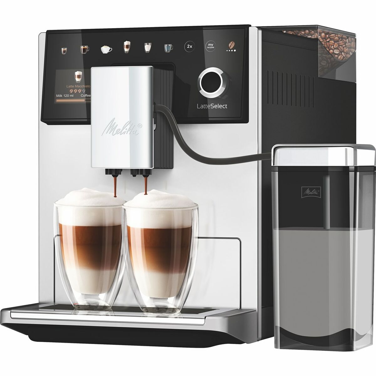 Image secondaire de Cafetière superautomatique Melitta F630-212 Argenté 1400 W 1,8 L 135 g 15 bar
