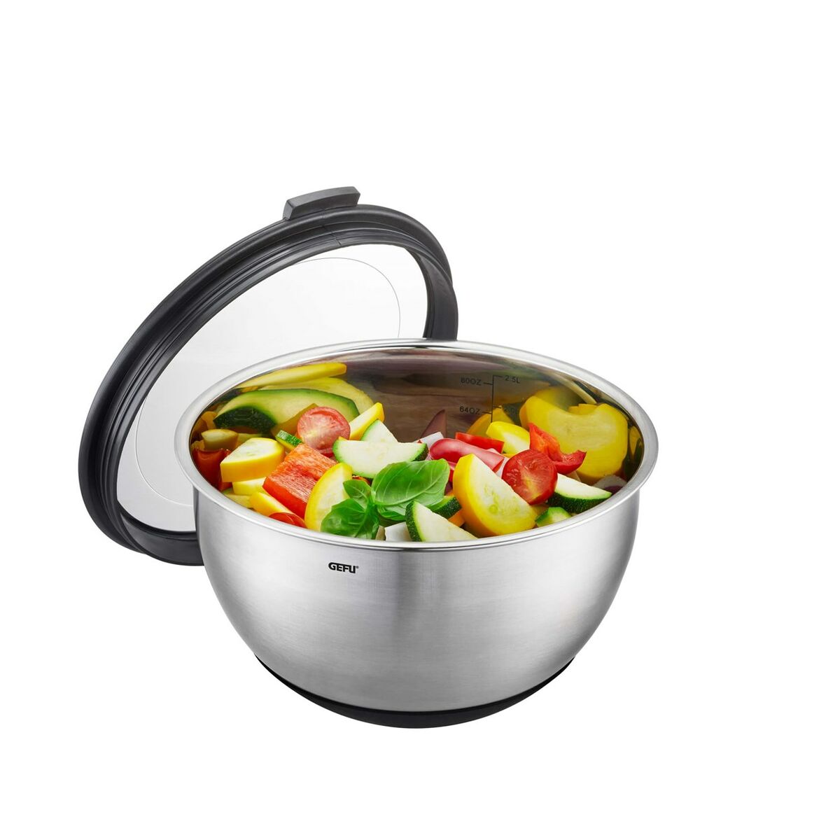 Image secondaire de Bol Gefu G-35055 Acier 4,5 L Rond (2 Pièces) (2 Unités)