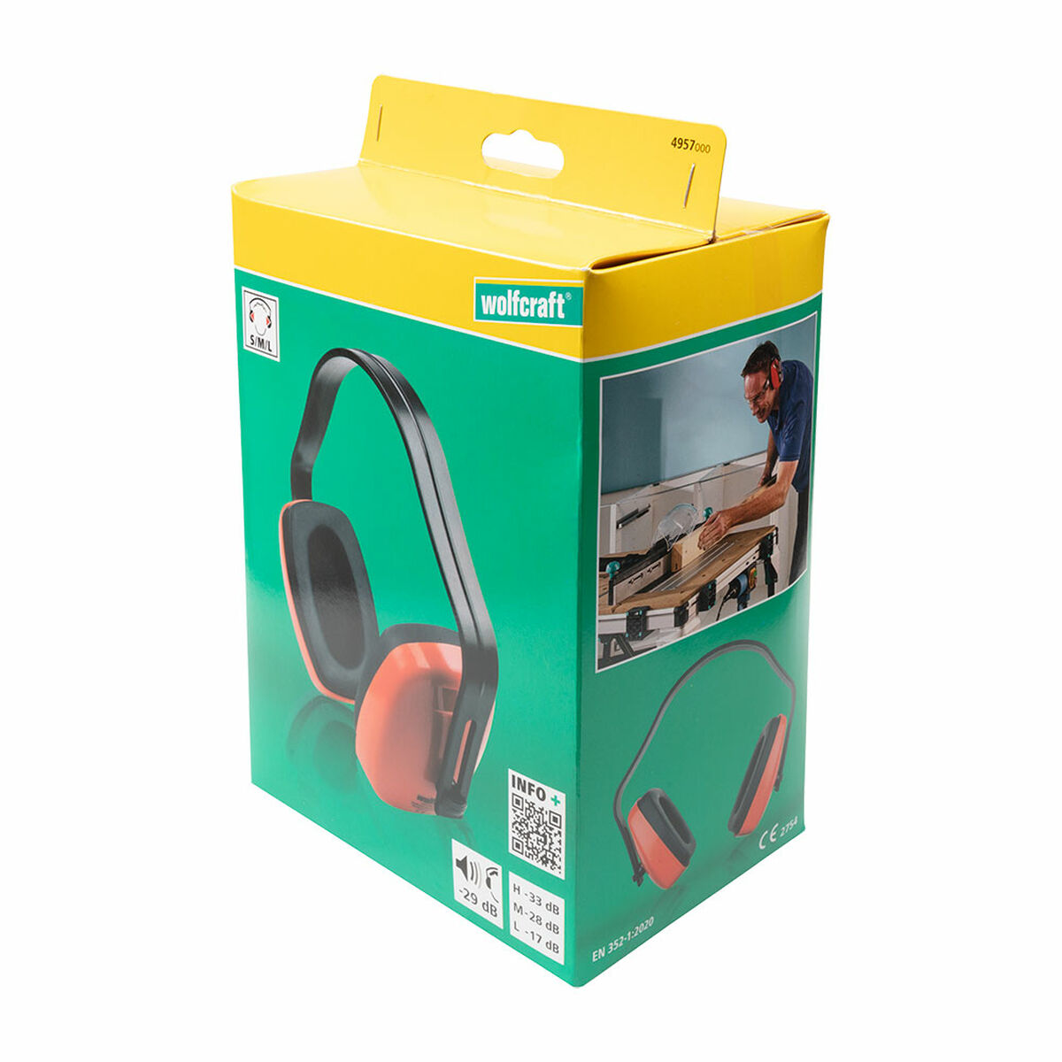 Afbeeldingen van Audio protection Wolfcraft 4957000