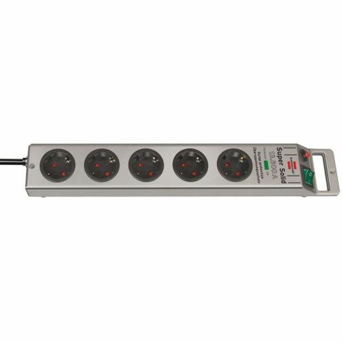 Image secondaire de Multiprise 5 Prises avec Interrupteur Brennenstuhl Super-Solid 3600 W (2,5 m)