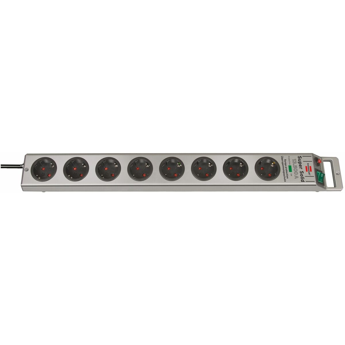 Afbeeldingen van Power Socket - 5 sockets with Switch Brennenstuhl Super-Solid 3600 W (2,5 m)