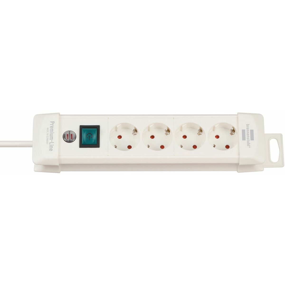 Afbeeldingen van 4-socket plugboard with power switch Brennenstuhl Premium-Line 3600 W (1,8 m)