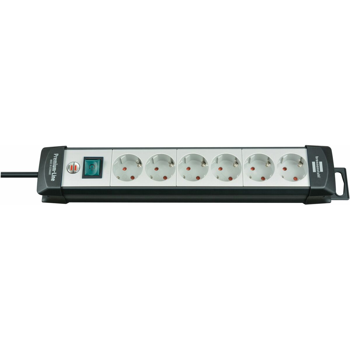 Image secondaire de Rallonge 4 prises Schuko avec interrupteur Brennenstuhl Premium-Line 3600 W (1,8 m)