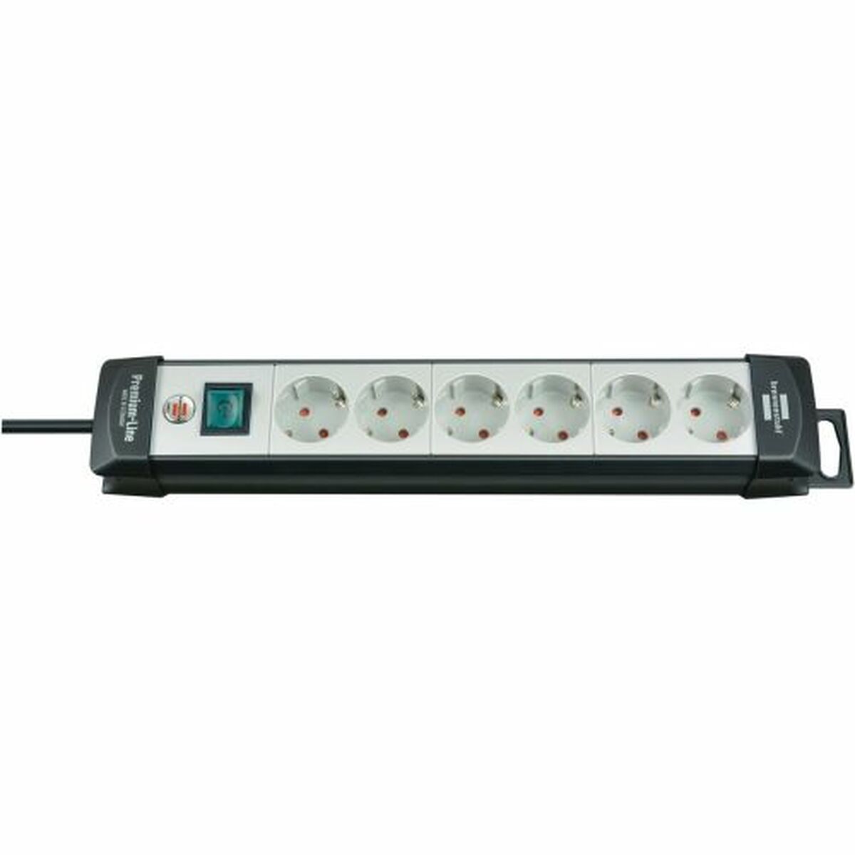 Multiprise 6 Prises avec Interrupteur Brennenstuhl Premium-Line 3600 W (3 m)