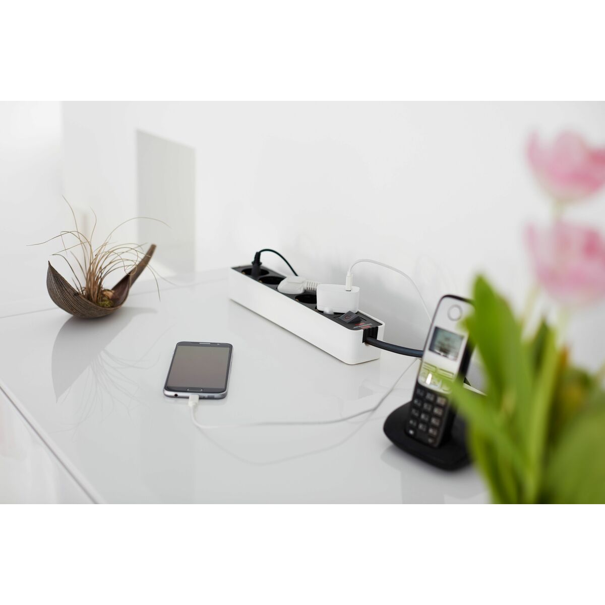 3-socket plugboard with power switch Brennenstuhl Ecolor 3600 W (1,5 m)