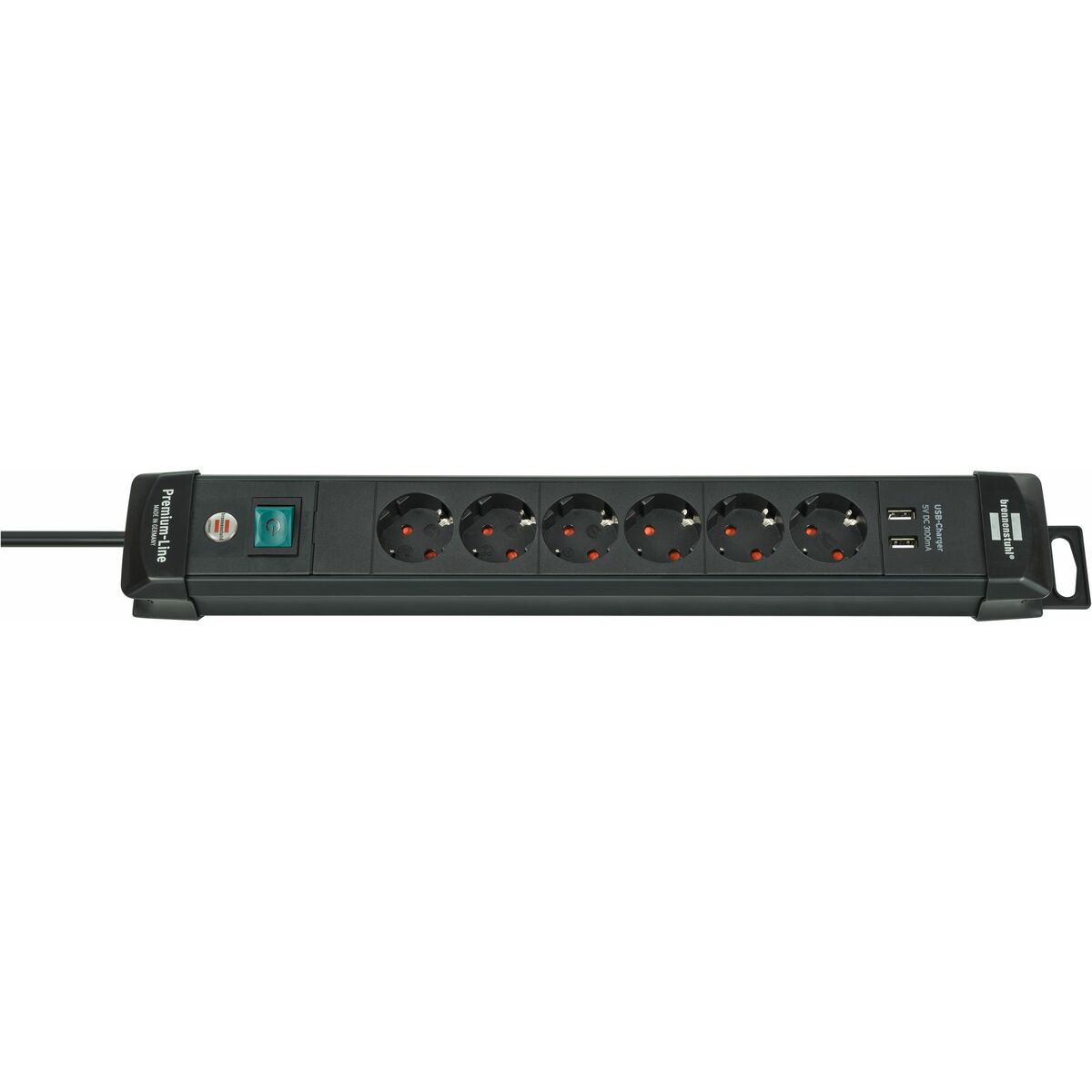 Afbeeldingen van Power Socket - 6 Sockets with Switch Brennenstuhl Premium-Line 3600 W (3 m)
