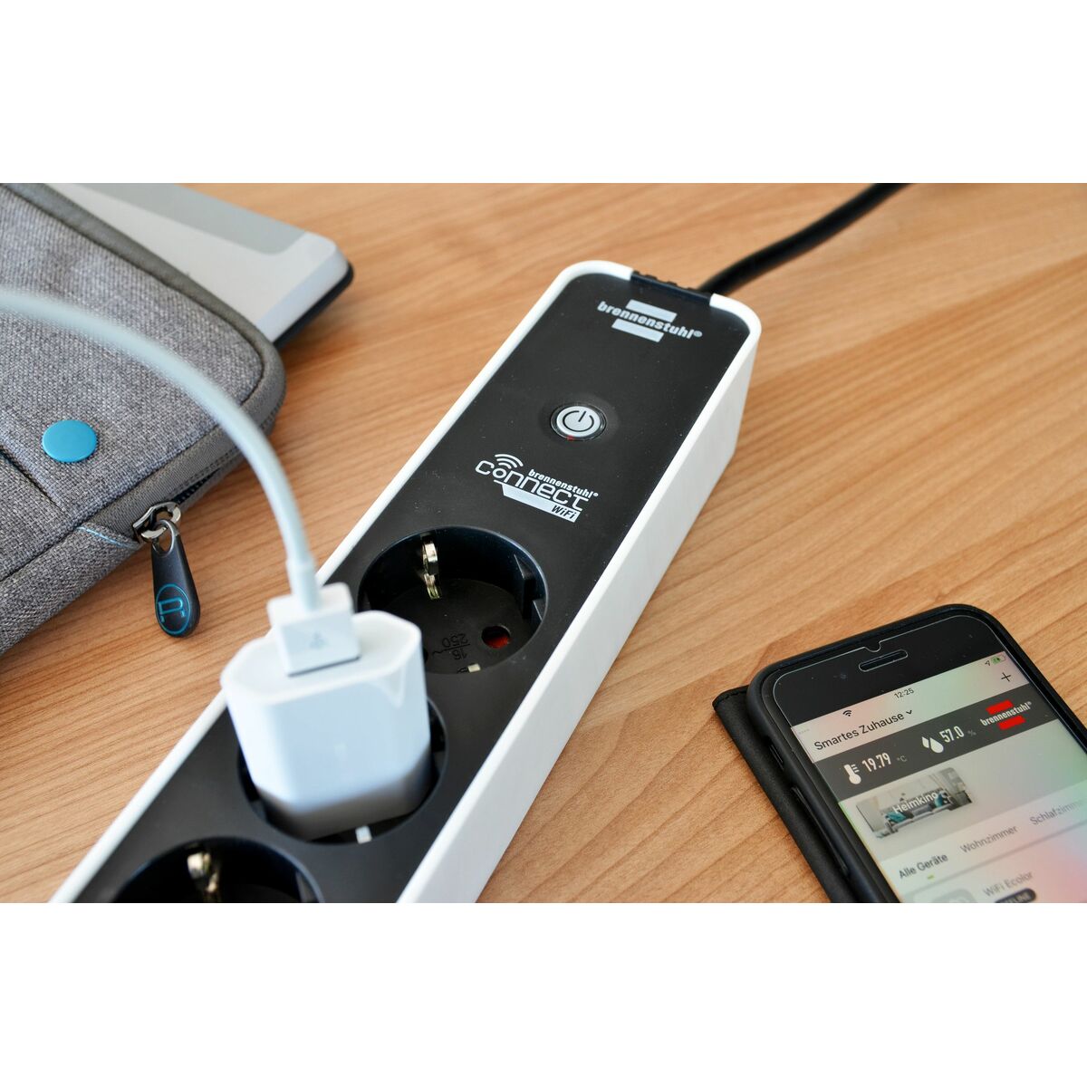 Afbeeldingen van Power strip Brennenstuhl brennenstuhl®Connect WiFi 3600 W 2.4 GHz (1,5 m)