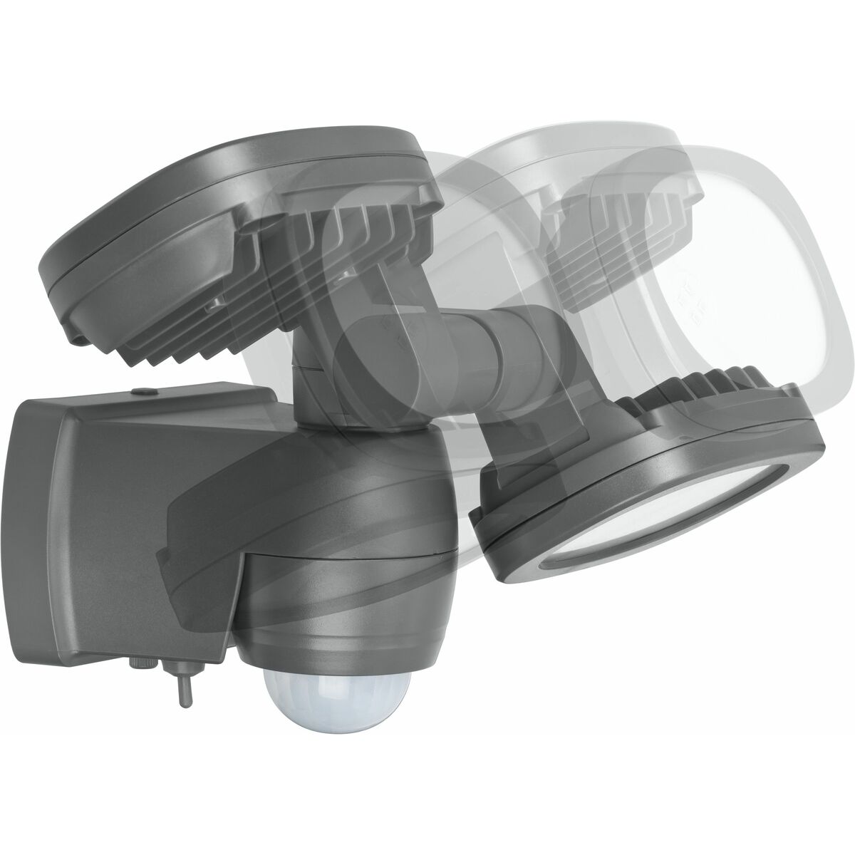 LED spotlight Brennenstuhl LUFOS Grijs 480 Lm Bewegingsdetector (5000 K)