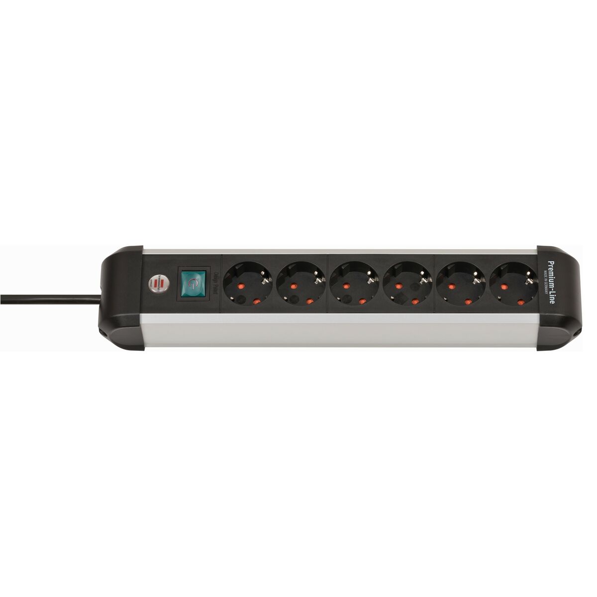 Image secondaire de Multiprise 6 Prises avec Interrupteur Brennenstuhl Premium-Alu-Line 3500 W (3 m)