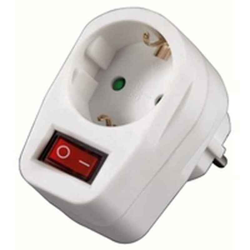 Plug Adapter Hama Technics White (Refurbished A+)