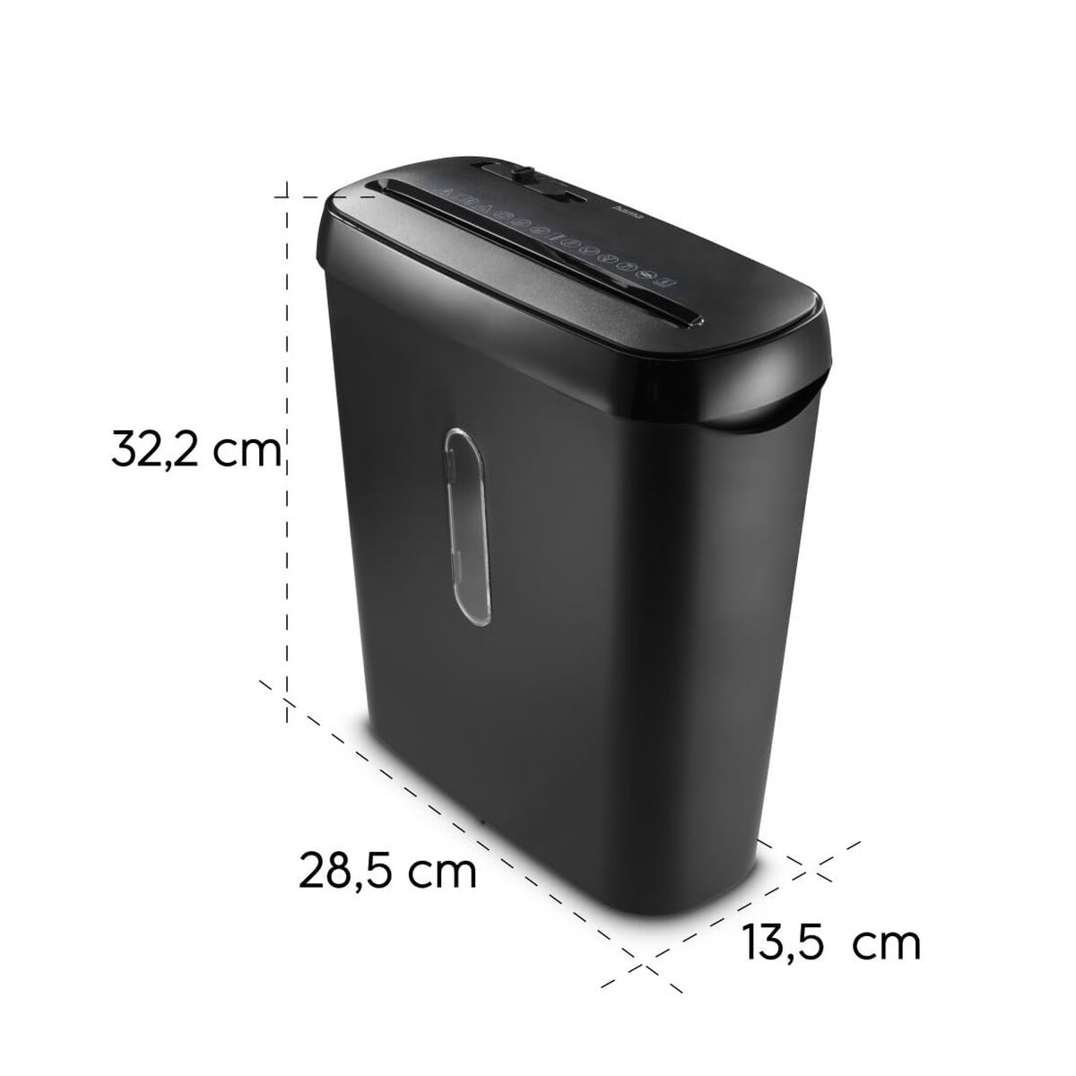 Bild von Paper Shredder Hama 00050581 8 L