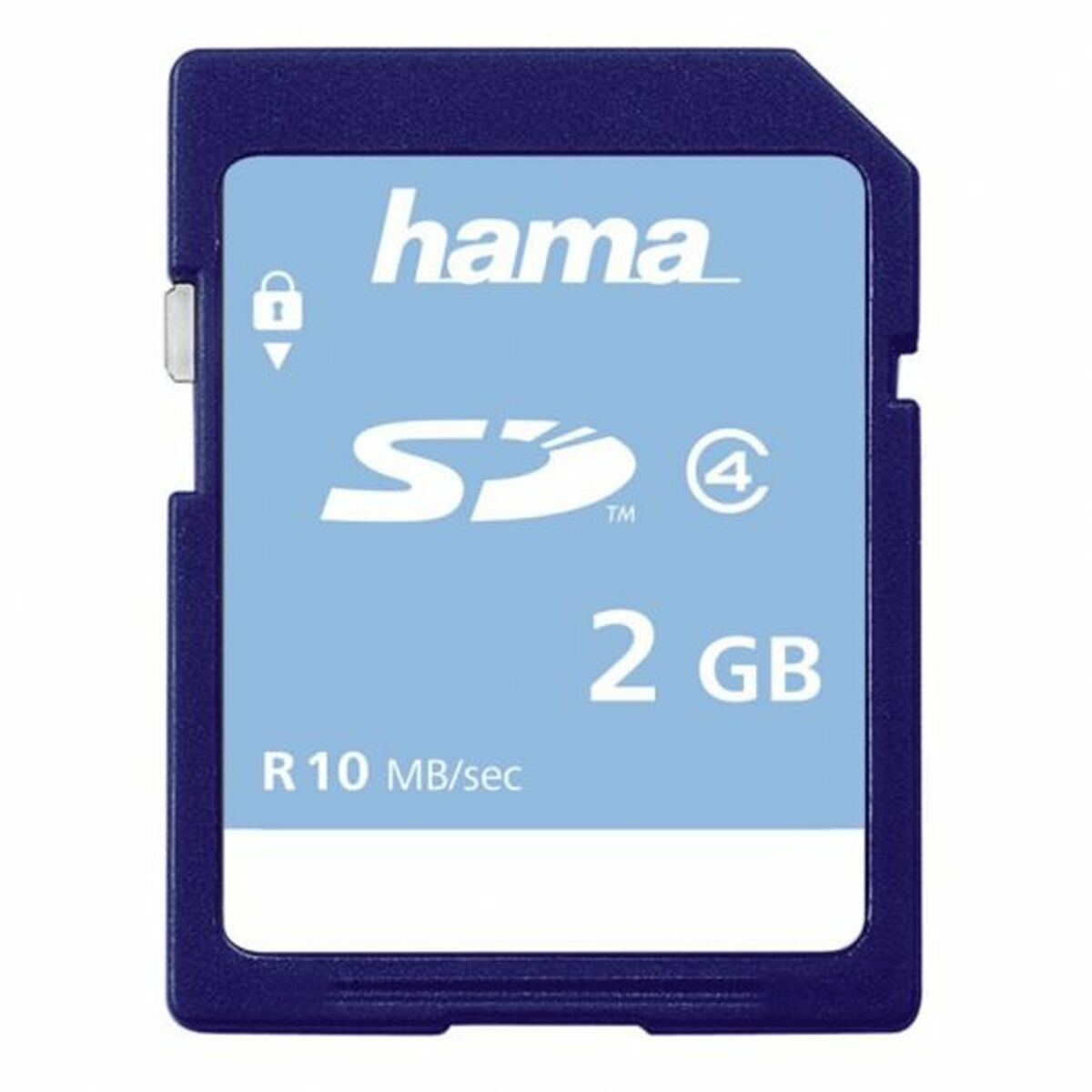 Carte Mémoire SD Hama 00055377 Bleu 2 GB