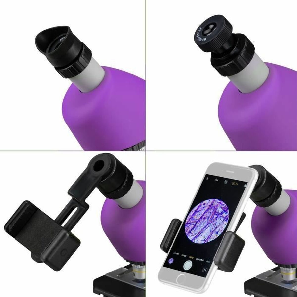 Afbeeldingen van Microscope Bresser 40x-640x