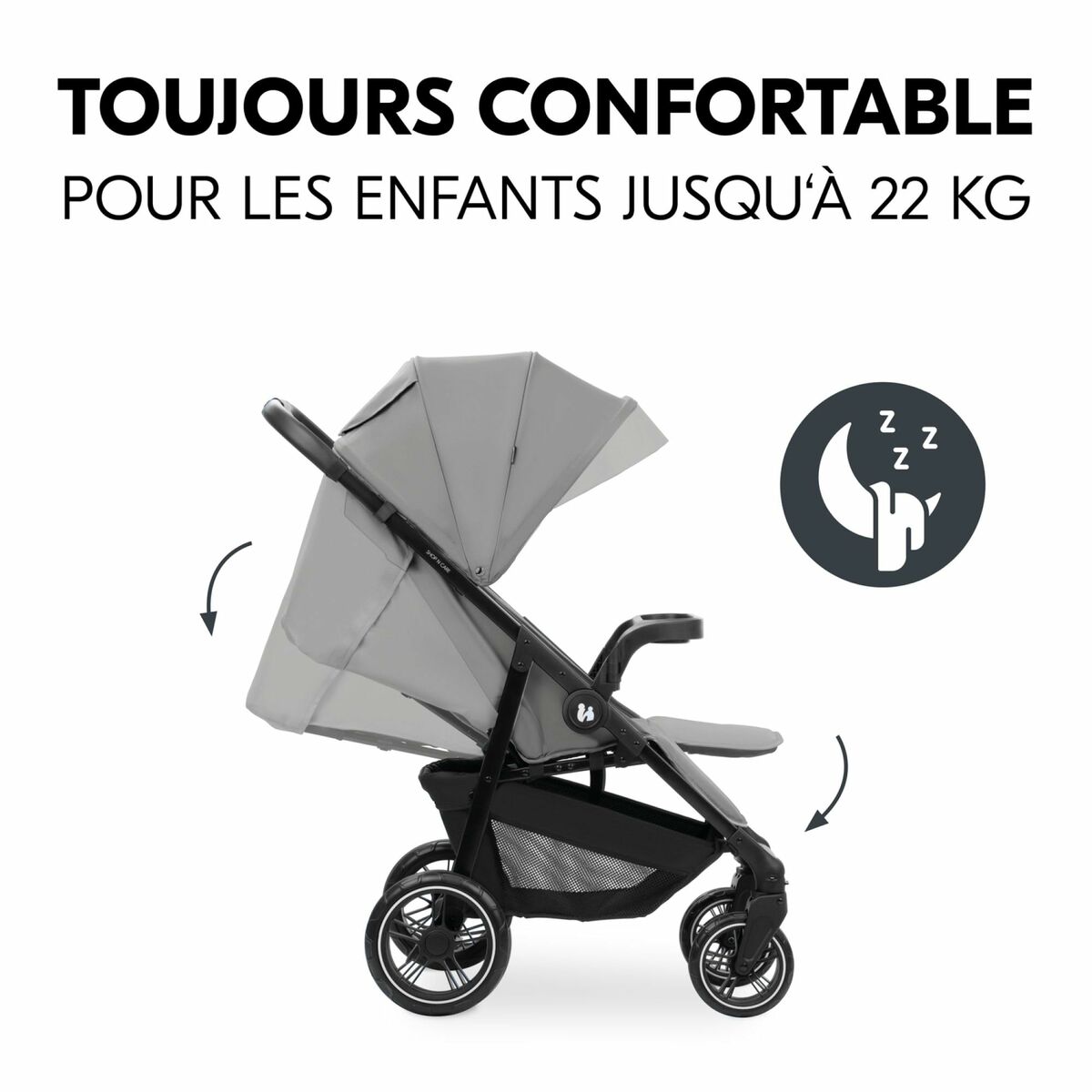 Kinderwagen Hauck Grijs