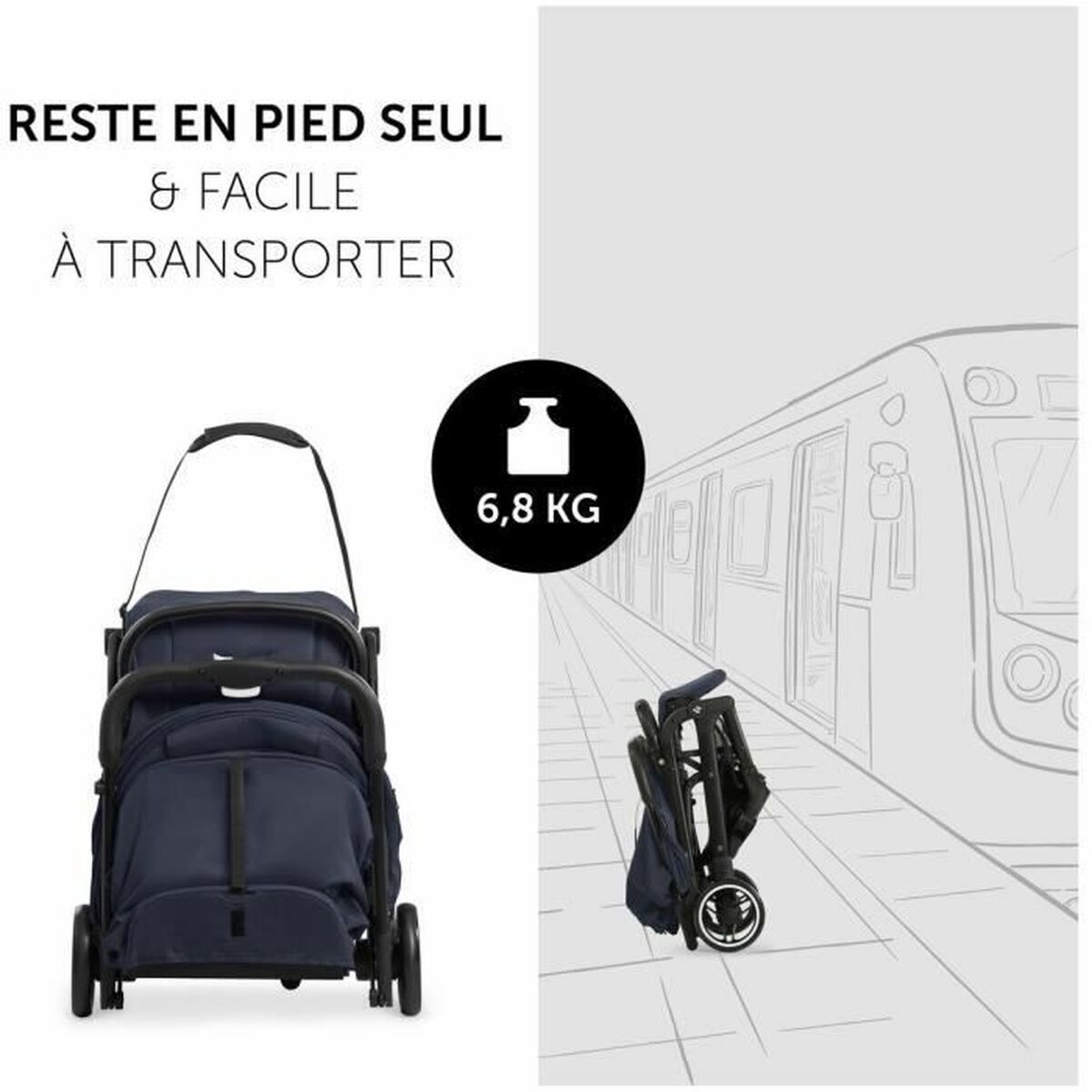 Kinderwagen Hauck Beige