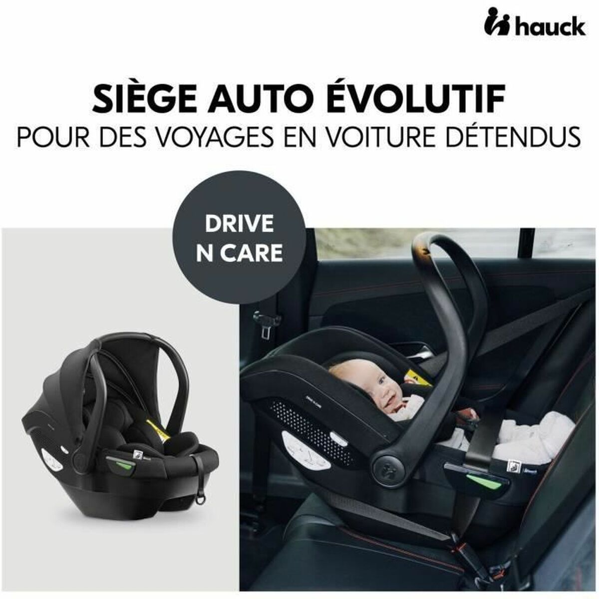Autostoeltje Hauck Zwart