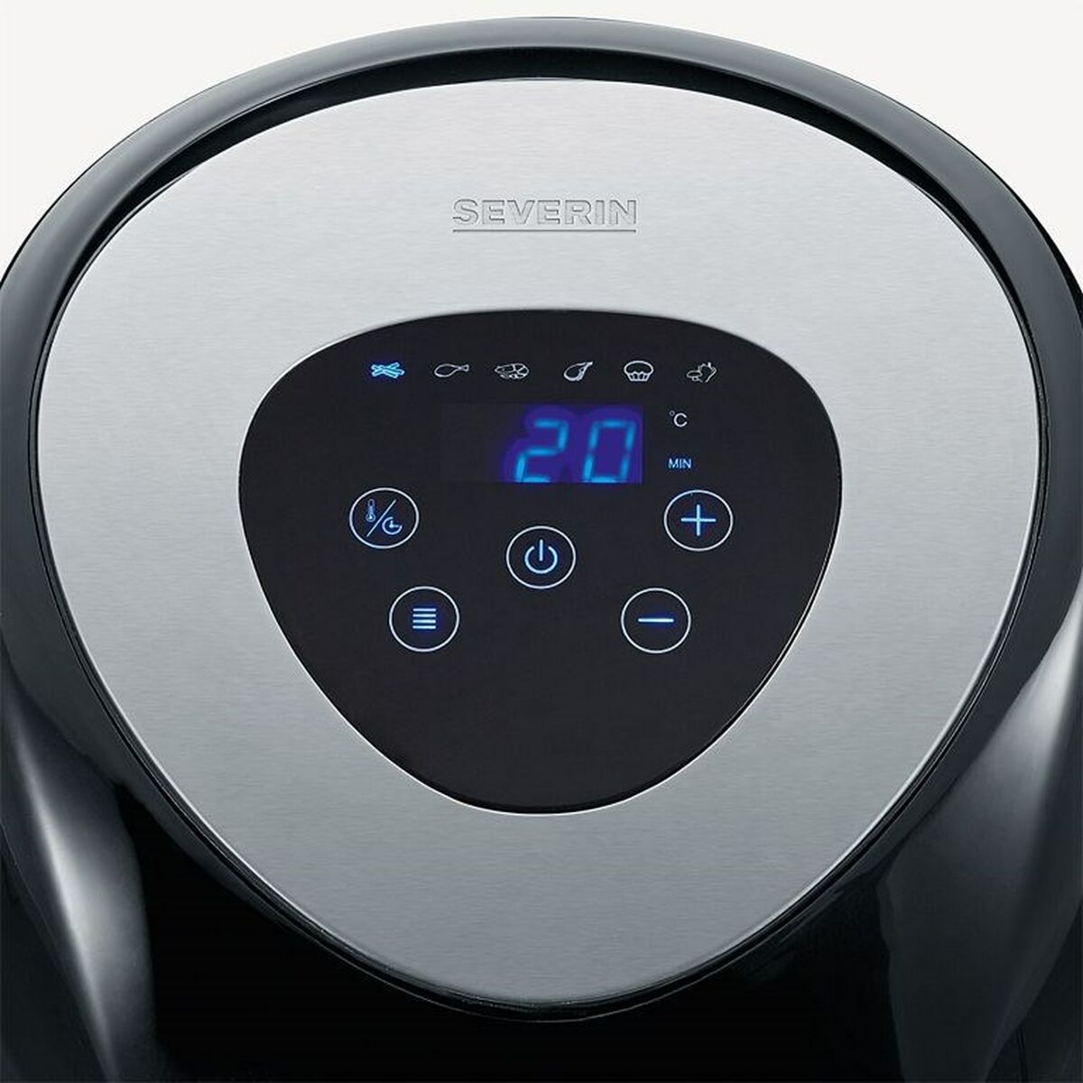 Image secondaire de Friteuse à Air Severin FR 2430 Noir Argenté 1500 W 3,2 L