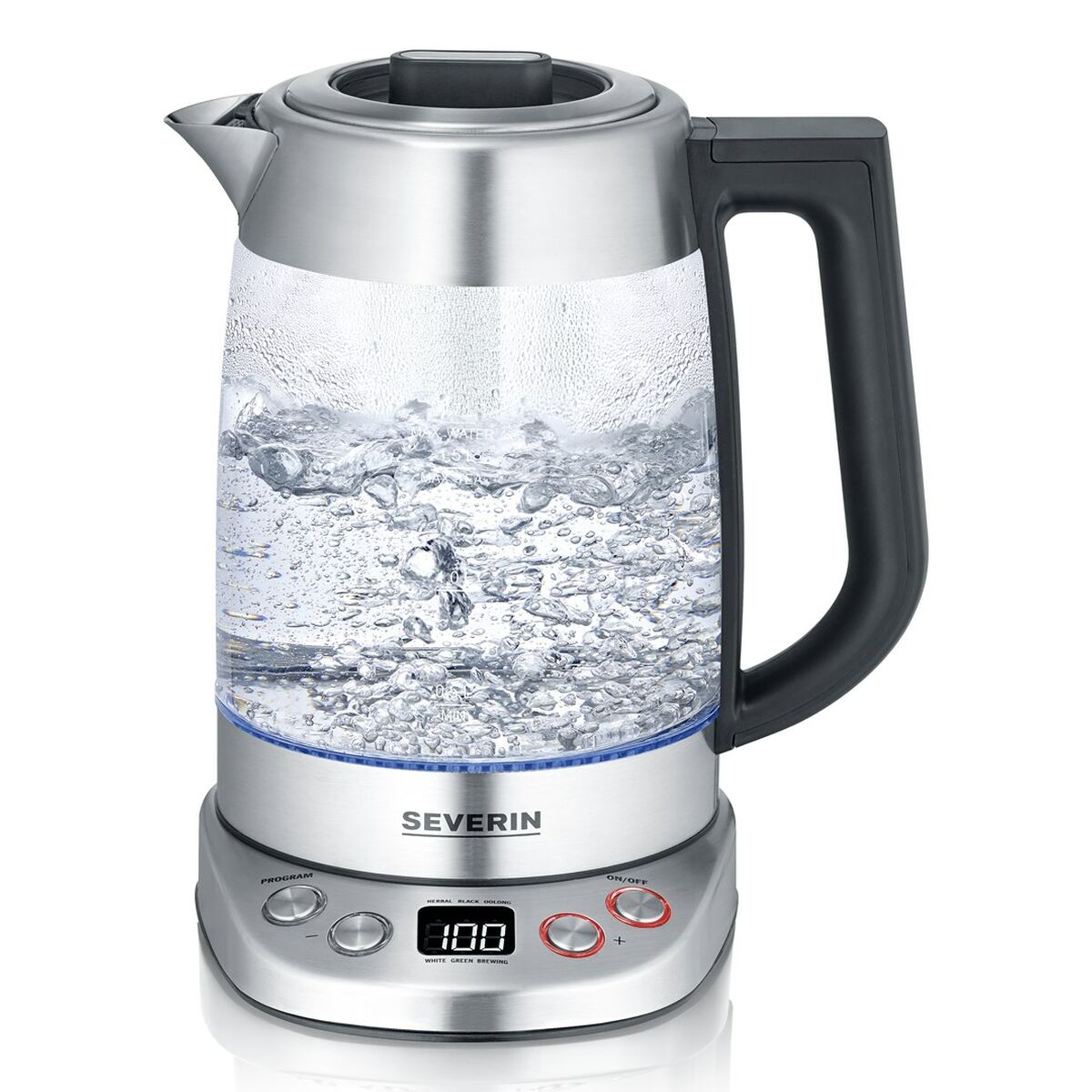 Image secondaire de Bouilloire Severin WK 3480 Blanc Acier inoxydable 3000 W 1,7 L