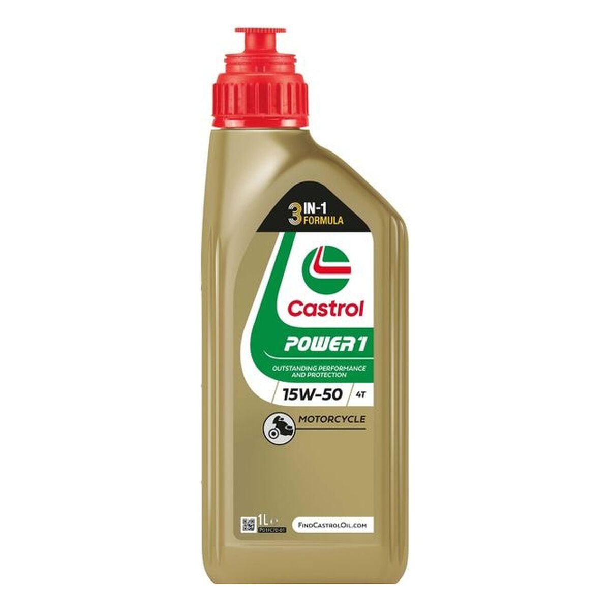 Motorolie voor motoren Castrol Power1 4T 15W50