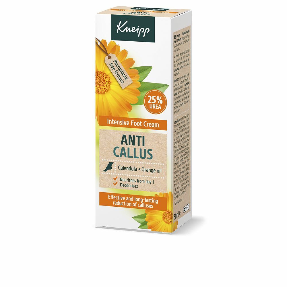 Moisturising Foot Cream Kneipp Anti Callus Marigold Intensive (50 ml)
