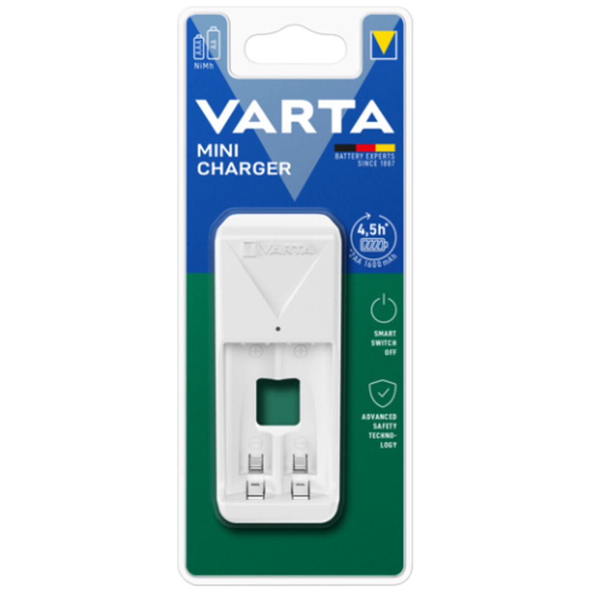 Afbeeldingen van Charger + Rechargeable Batteries Varta 57656 101 451