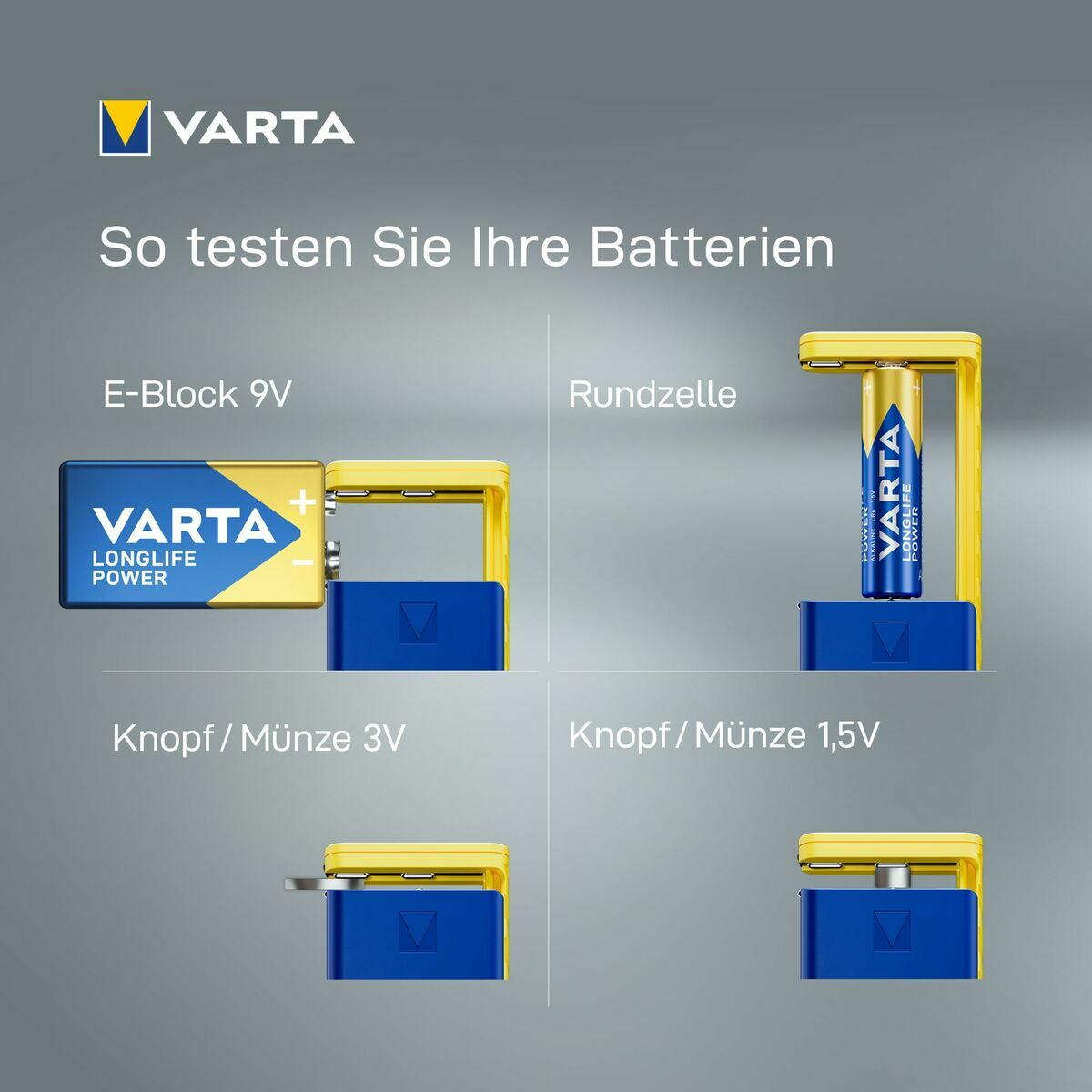 Afbeeldingen van Batteries Varta LR44