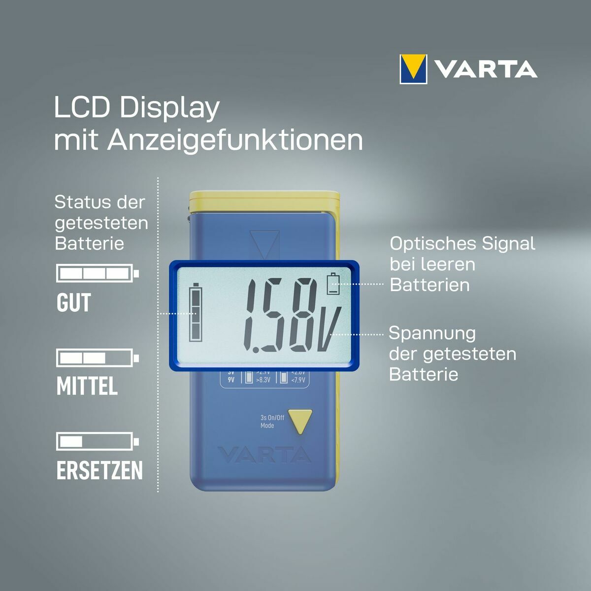 Afbeeldingen van Batteries Varta LR44