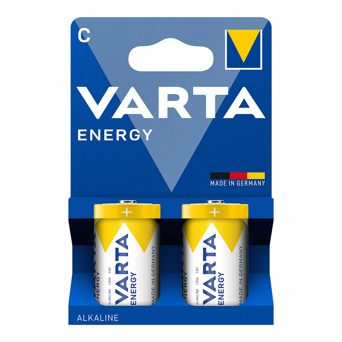 Afbeeldingen van Batteries Varta energy 1,5 V LR14 (2 Units)