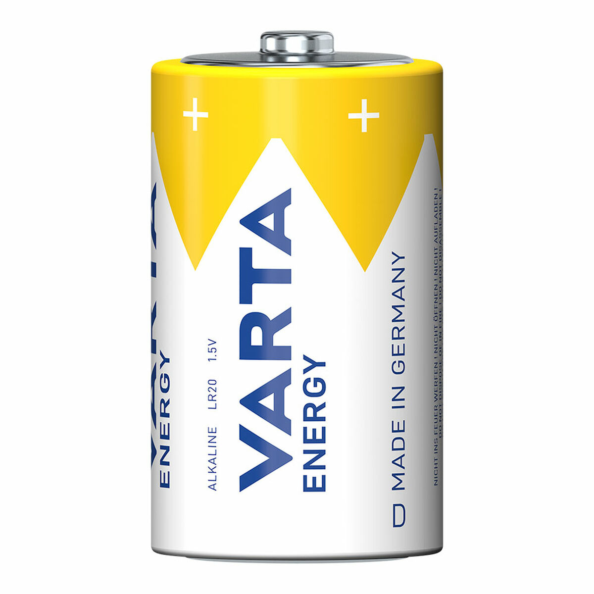 Afbeeldingen van Batteries Varta energy d 1,5 V Type D (2 Units)