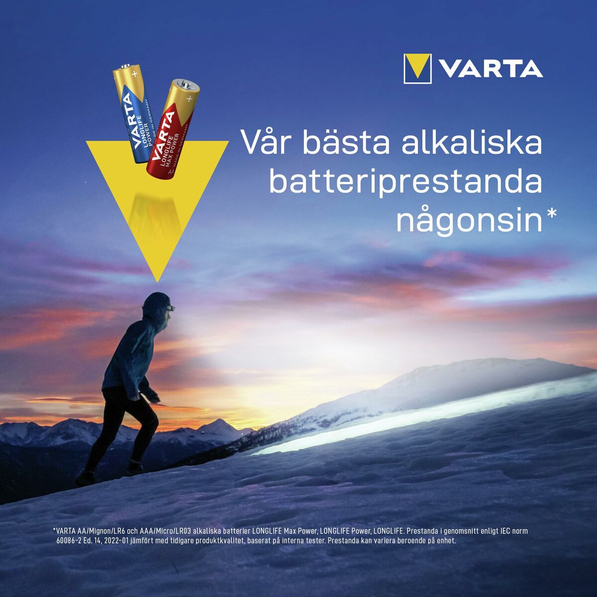 Afbeeldingen van Batteries Varta alkalina longlife power aa - lr06 1,5 V AA LR06 (24 Pieces) (24 Units)