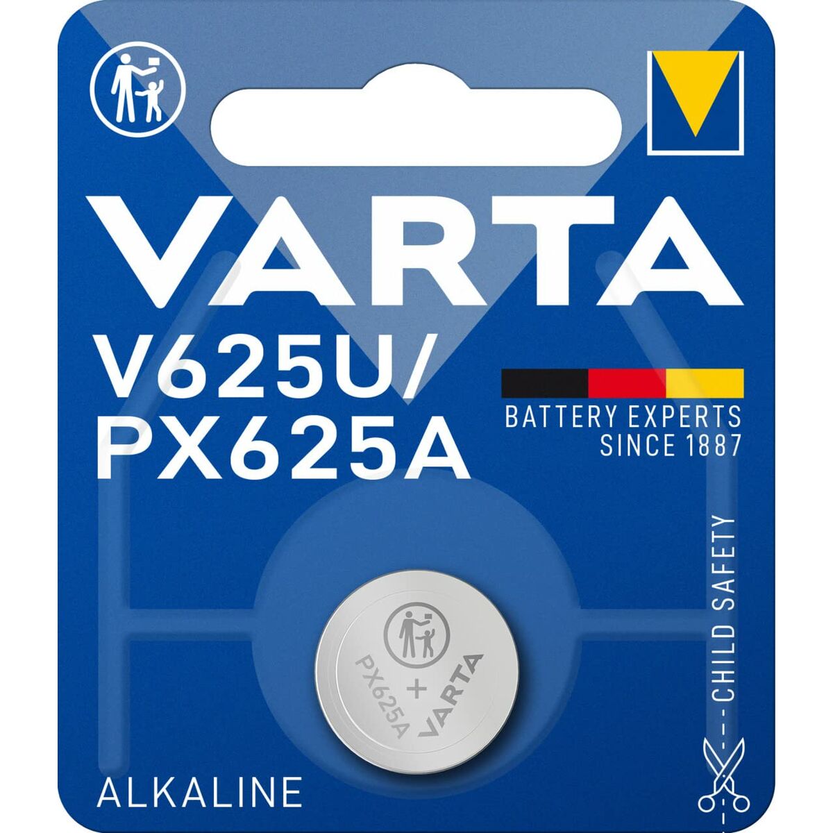 Pile bouton Varta 04626 101 401 Alcaline V625U 1,5 V