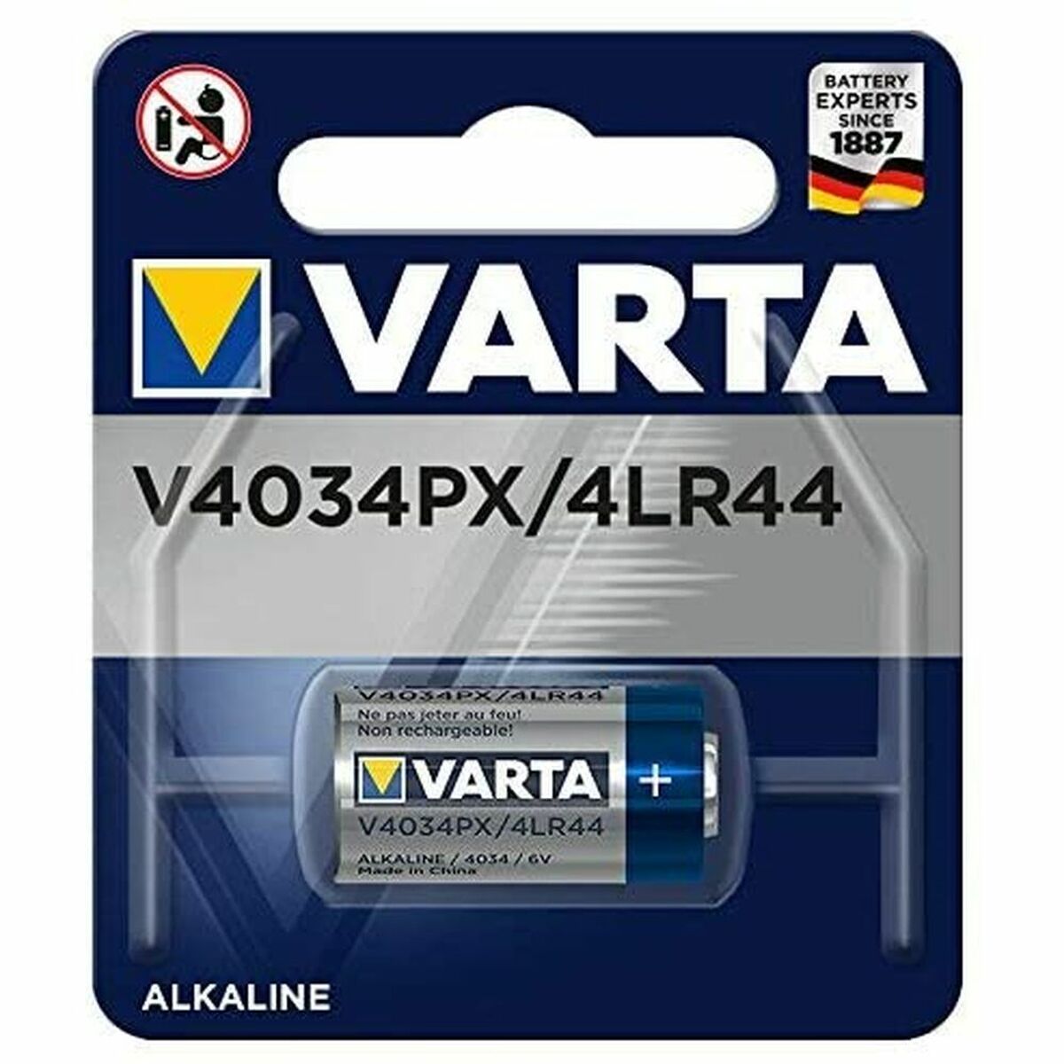 Batteries Varta -V4034PX