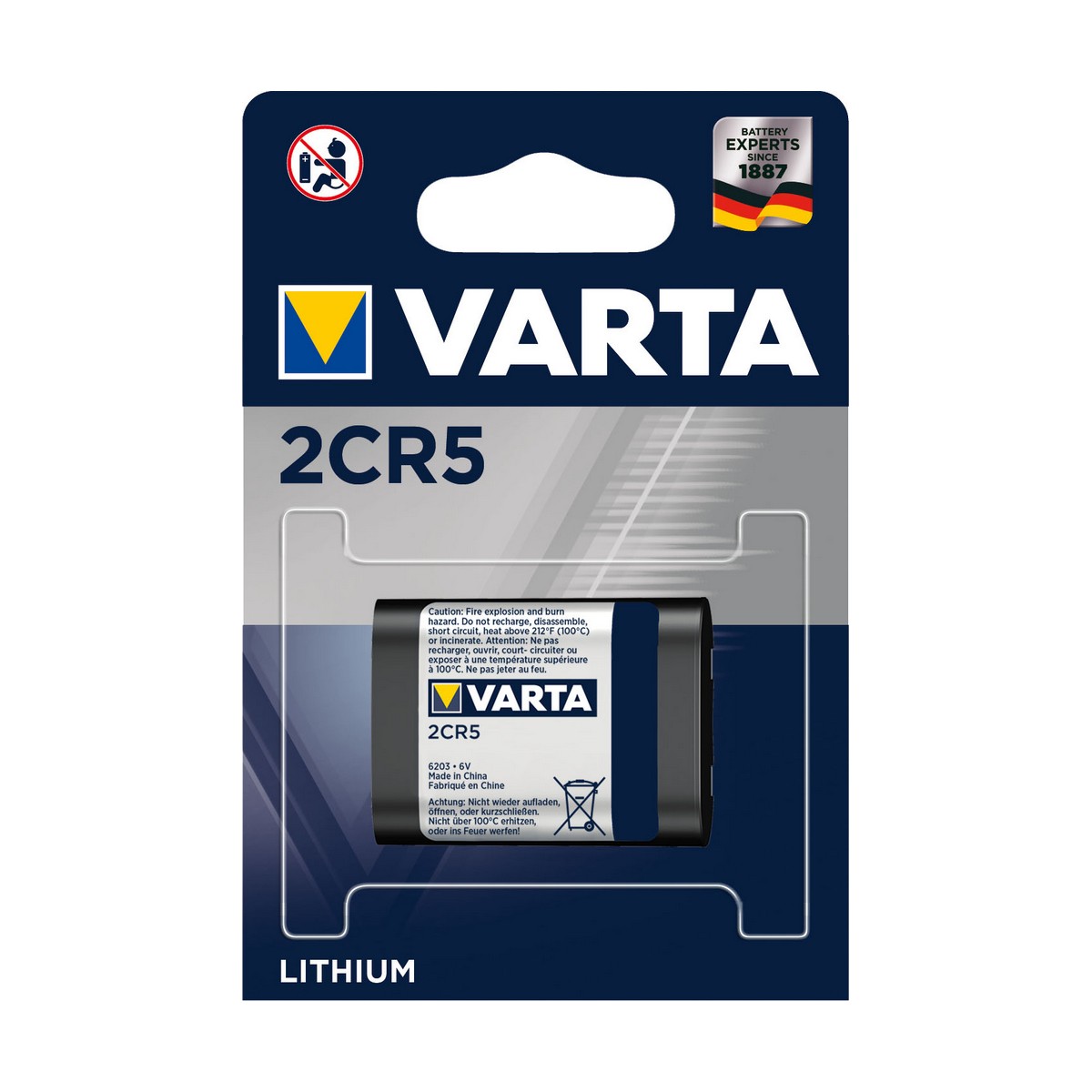 Batteries Varta 06203 301 401 (1 Pièce)