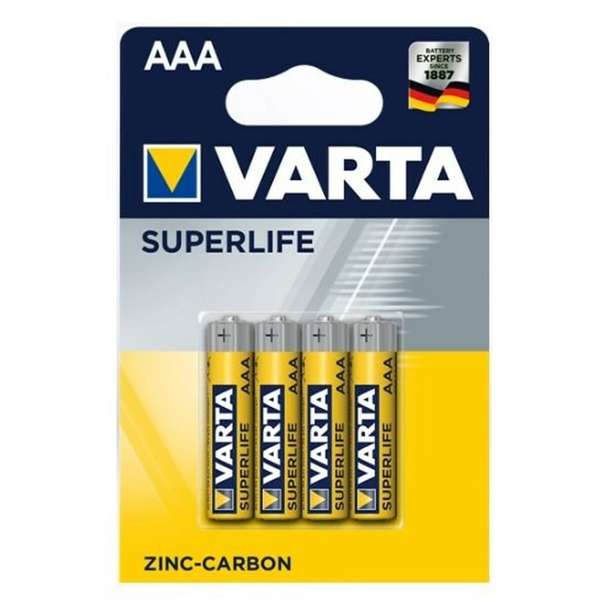 Afbeeldingen van Batteries Varta Superlife AAA 1,5 V (4 Units)