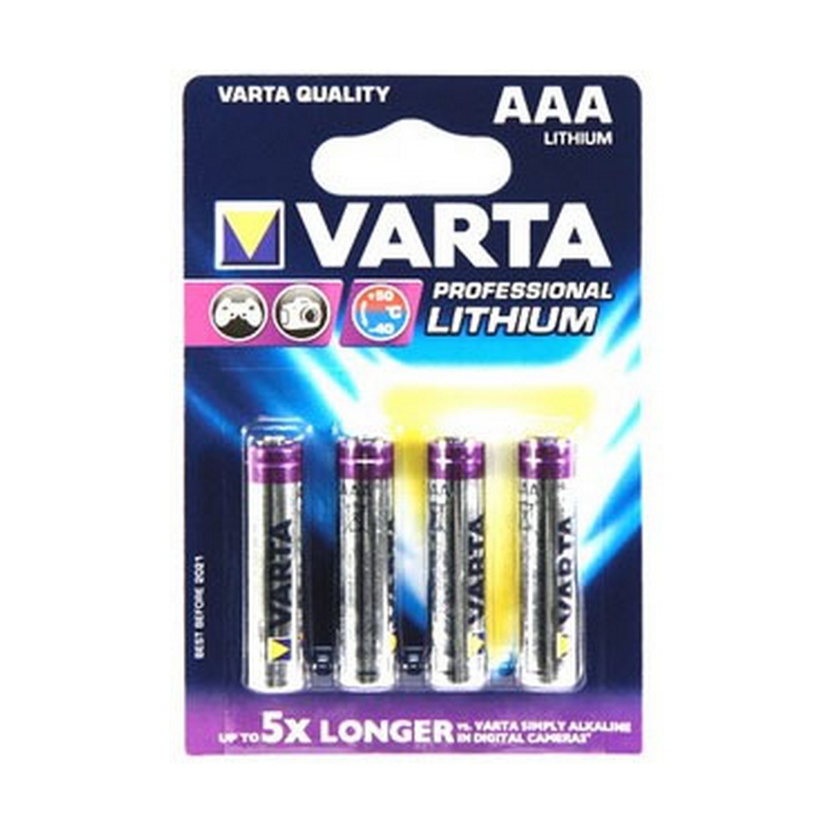 Batteries Varta Ultra Lithium (4 Pièces)