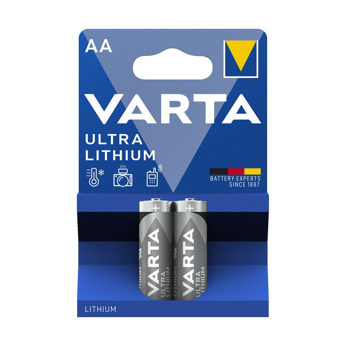 Batteries Varta PROF AA 1,5 V