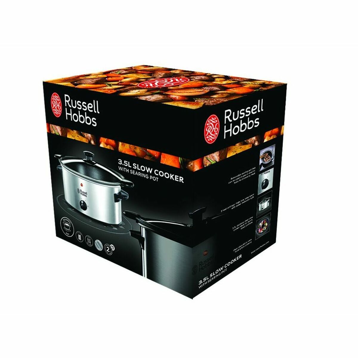 Image secondaire de Cuisinière à cuisson lente Russell Hobbs 22740-56 3,5 L