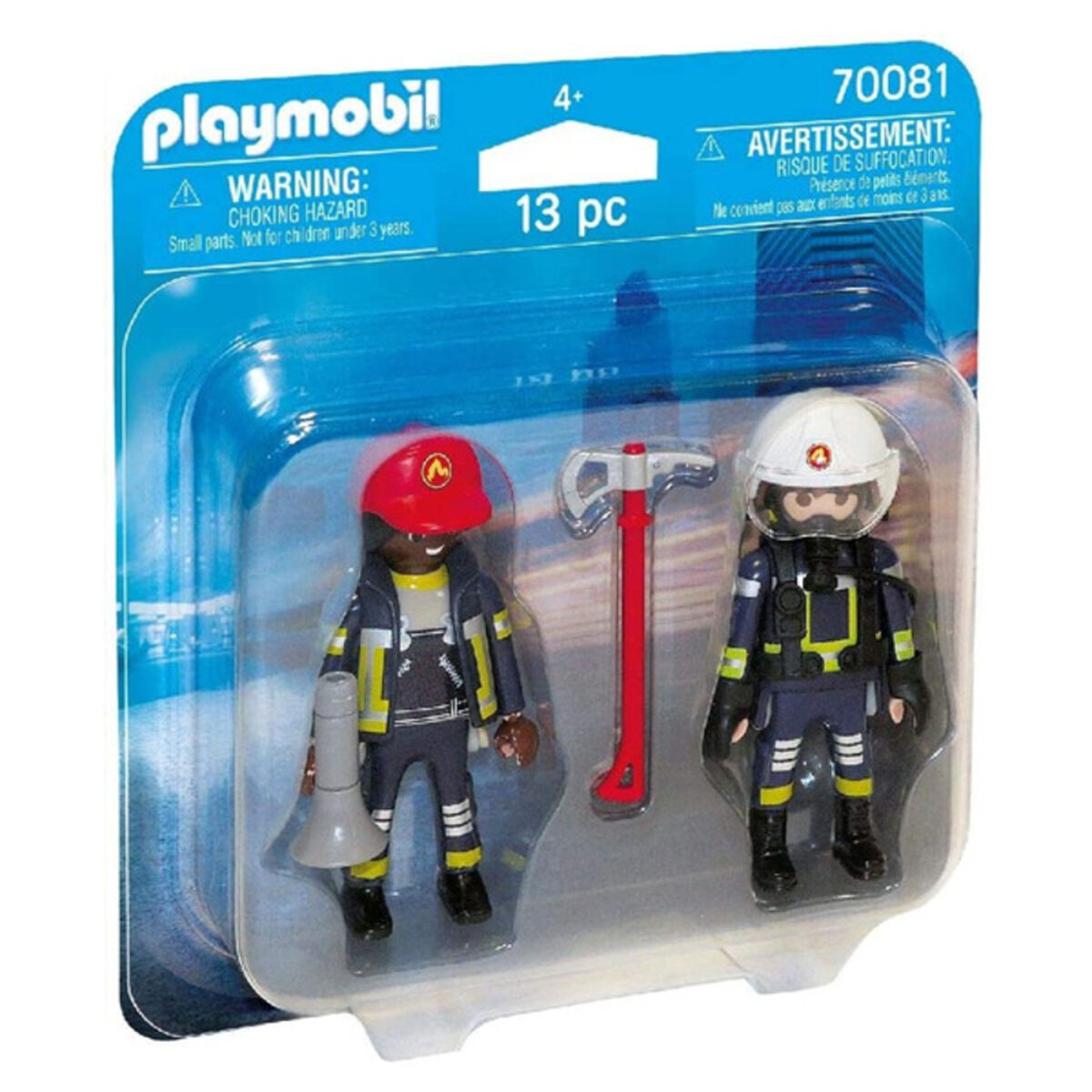 Playset City Action Firefighters Playmobil 70081A (13 pcs) 13 Pièces