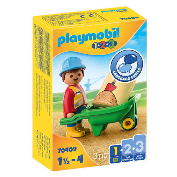 Playset 1,2,3 Worker with...