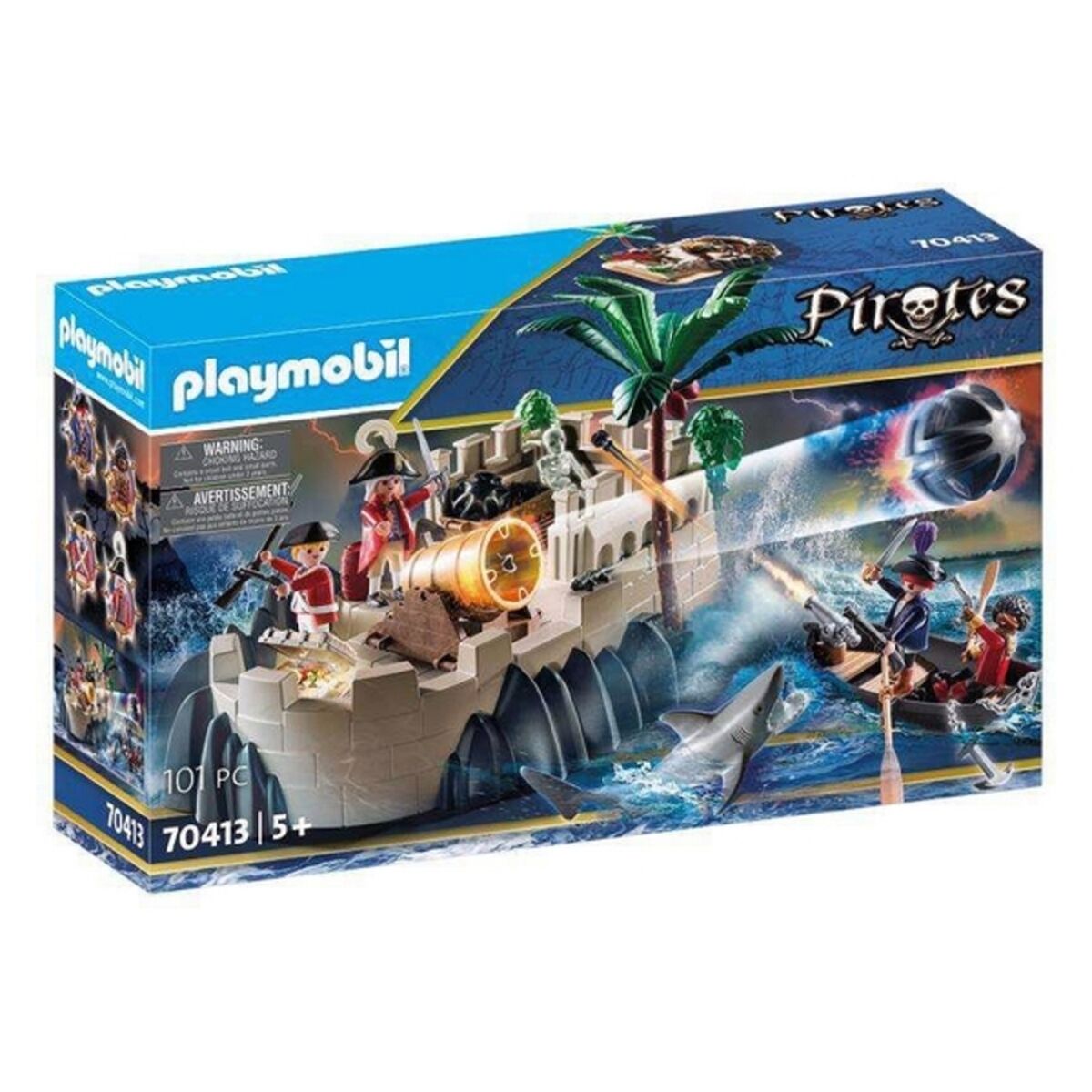 Playset Pirate Bastion Playmobil 70413 (101 pcs) Pirates