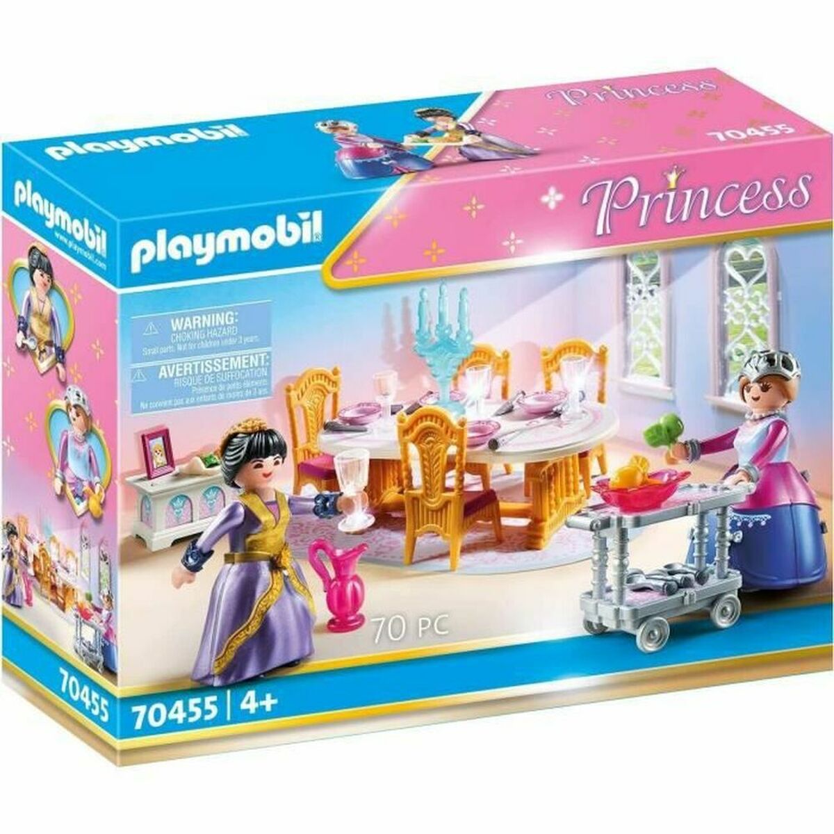 Playset Playmobil 70455 Princesse Set de salle à manger