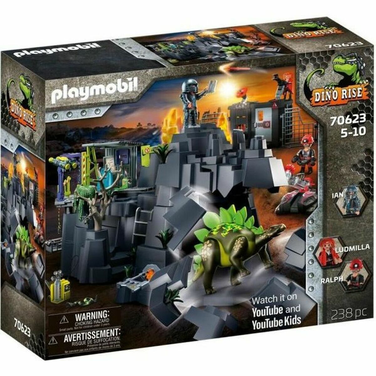 Playset Playmobil 70623 Dino-Rise