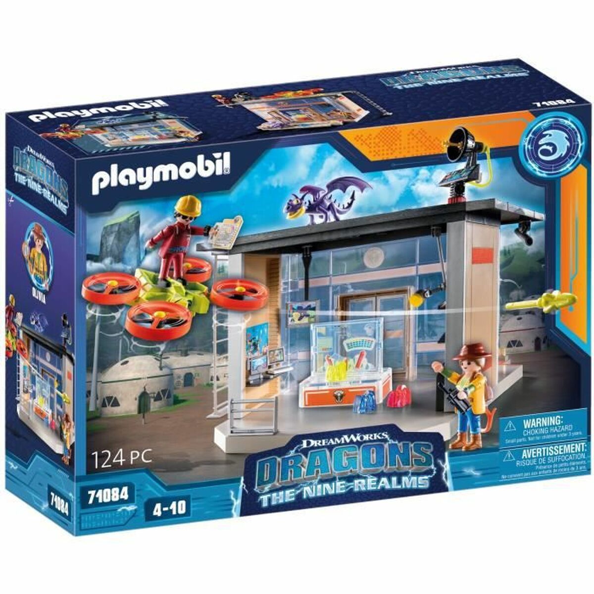 Playset Playmobil 71084 Δράκος