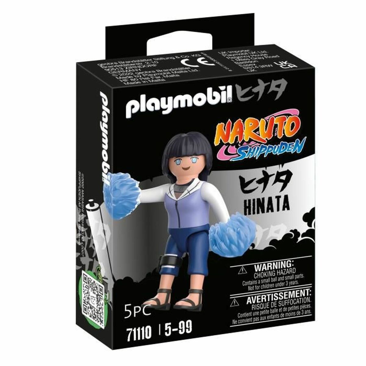 Figurine Playmobil Naruto Shippuden - Hinata 71110 5 Pièces