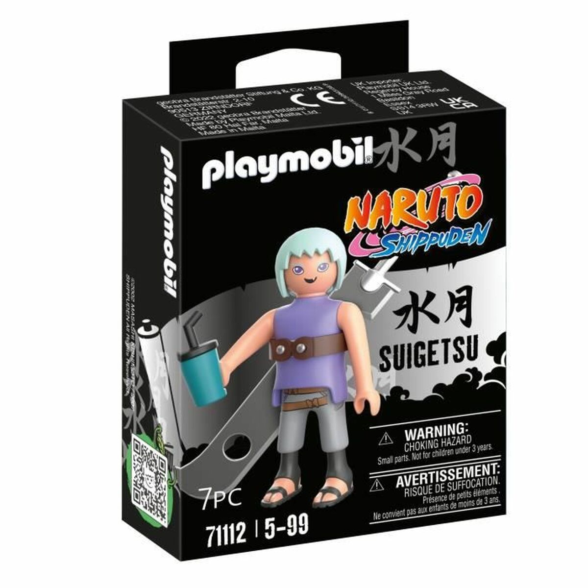Figurine Playmobil Naruto Shippuden - Suigetsu 71112 7 Pièces