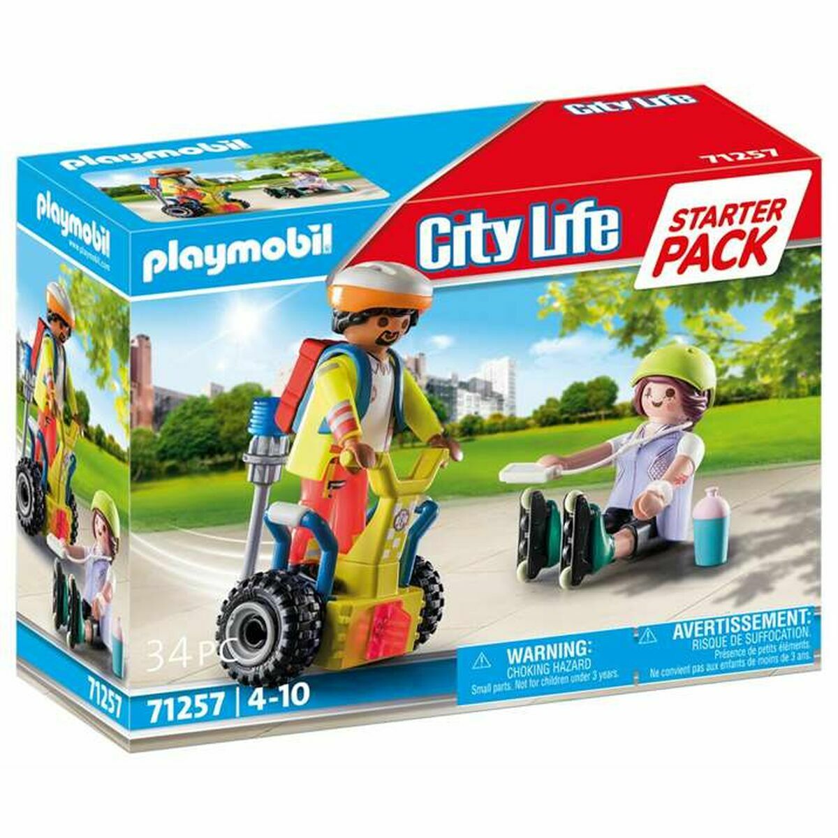 Playset   Playmobil City Action - Supervisor with Segway 71257         34 Onderdelen