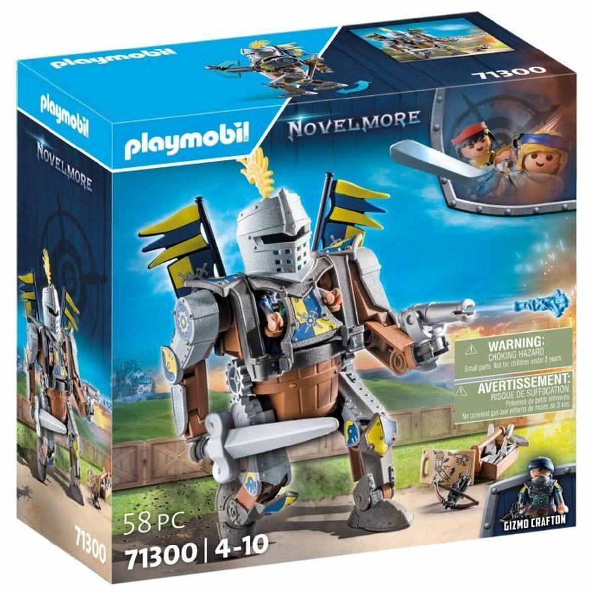 Playset Playmobil 71300 Novelmore 58 Τεμάχια