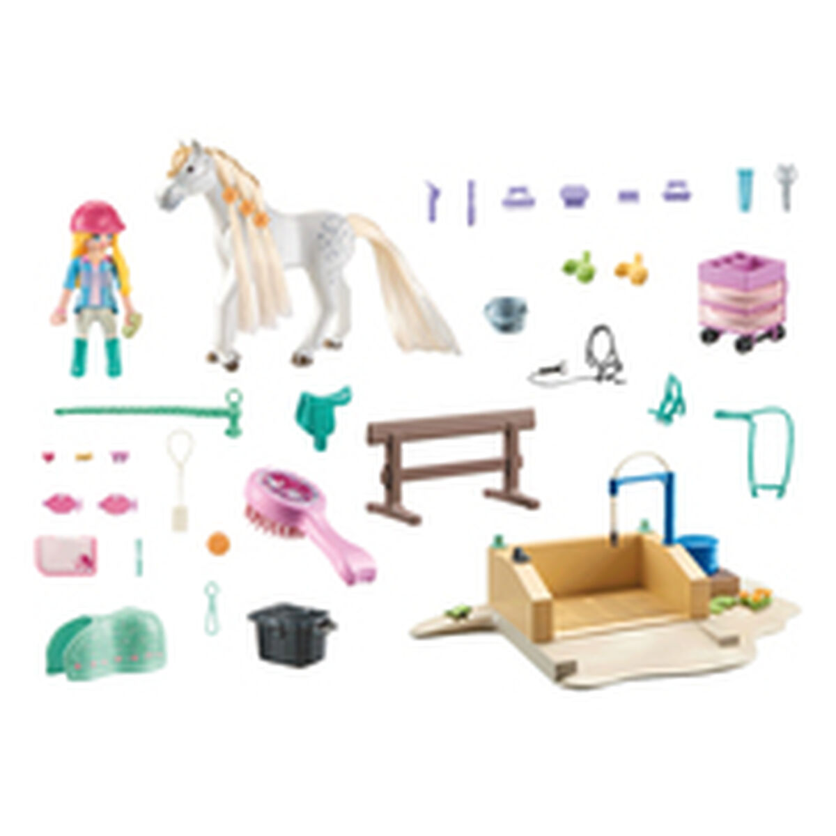 Playset Playmobil 71354 Horses of Waterfall 86 Pièces
