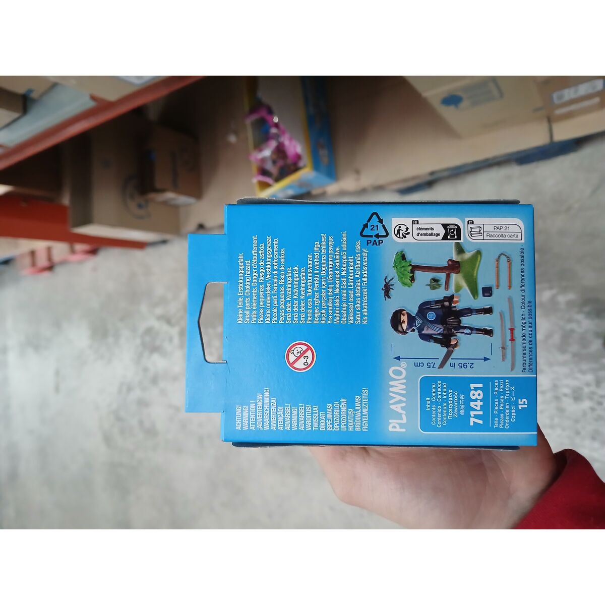 Playset Playmobil Ninja 15 Pieces